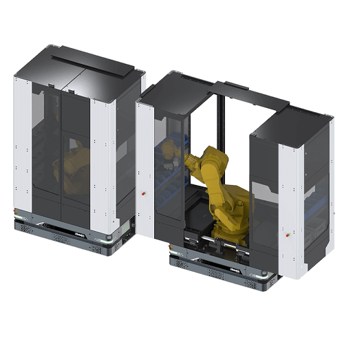 AMR mit Robotermodul